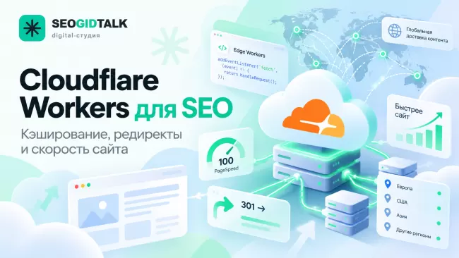 Cloudflare Workers для SEO edge-сервер, обработка HTTP-запросов, кэширование страниц и перенаправления сайта