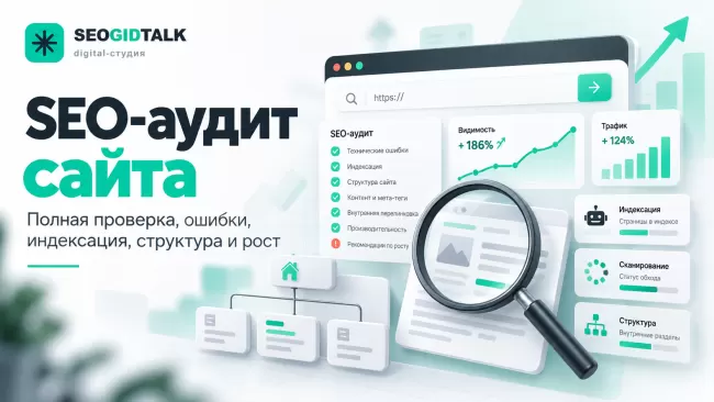 SEO-аудит сайта схема комплексной проверки индексации, технических ошибок, структуры, контента, конкурентов и плана исправлений.